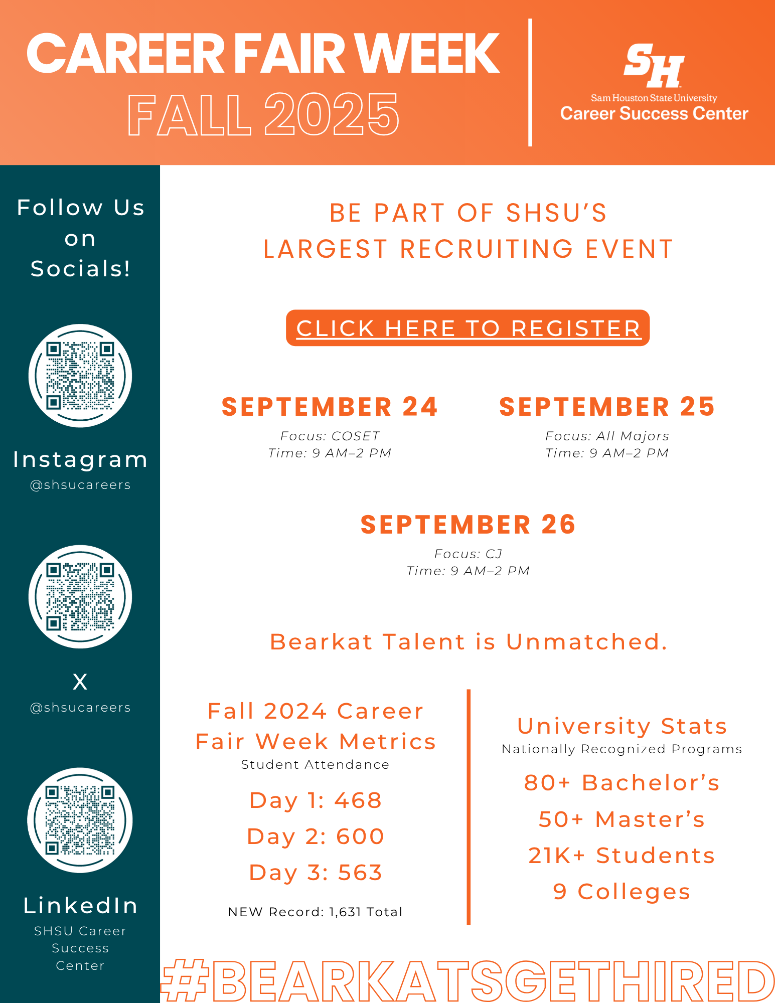 Career Fair Week Invite-Fall 2025